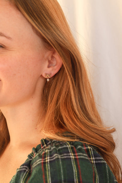 Jane Bow Earring