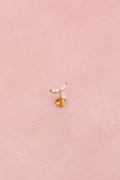 Iris Flat Back Stud