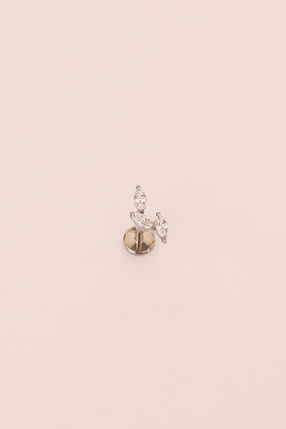 Vine Flat Back Stud