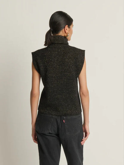 Nation Isha Turtleneck Tank Shiny
