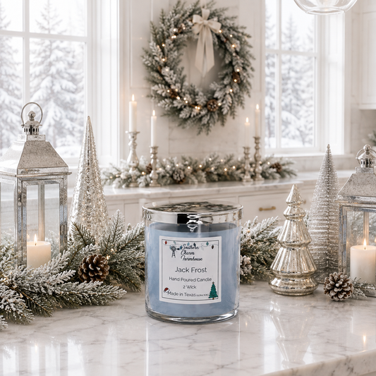 Jack Frost Candle, 2 Wick