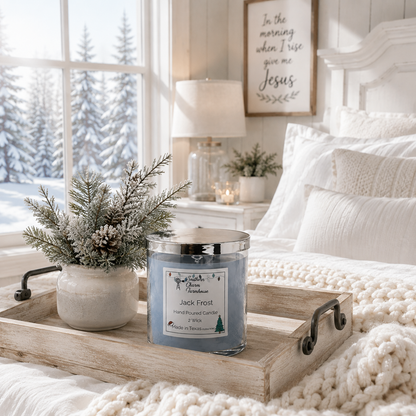 Jack Frost Candle, 2 Wick