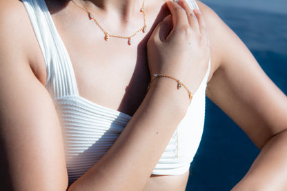 Marquise CZ Drop Bracelet