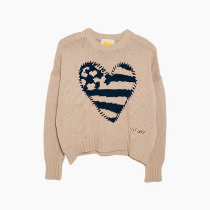Kerri Rosenthal Boyfriend U.S. of Love Sweater