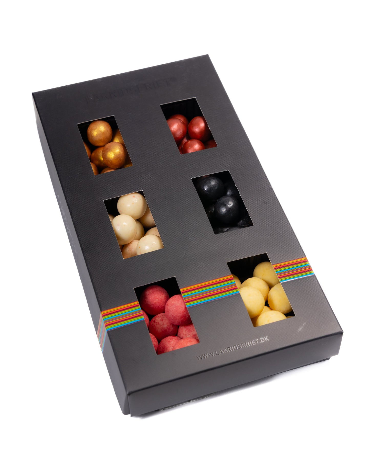 Andy Anand Chocolate Covered Gourmet Licorice, 6 Flavors, 10.5 oz – Made in Denmark, European Collection, Birthday & Holiday Gift Box