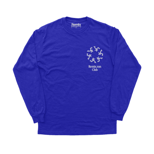 Run Club L/S Shirt - Blue
