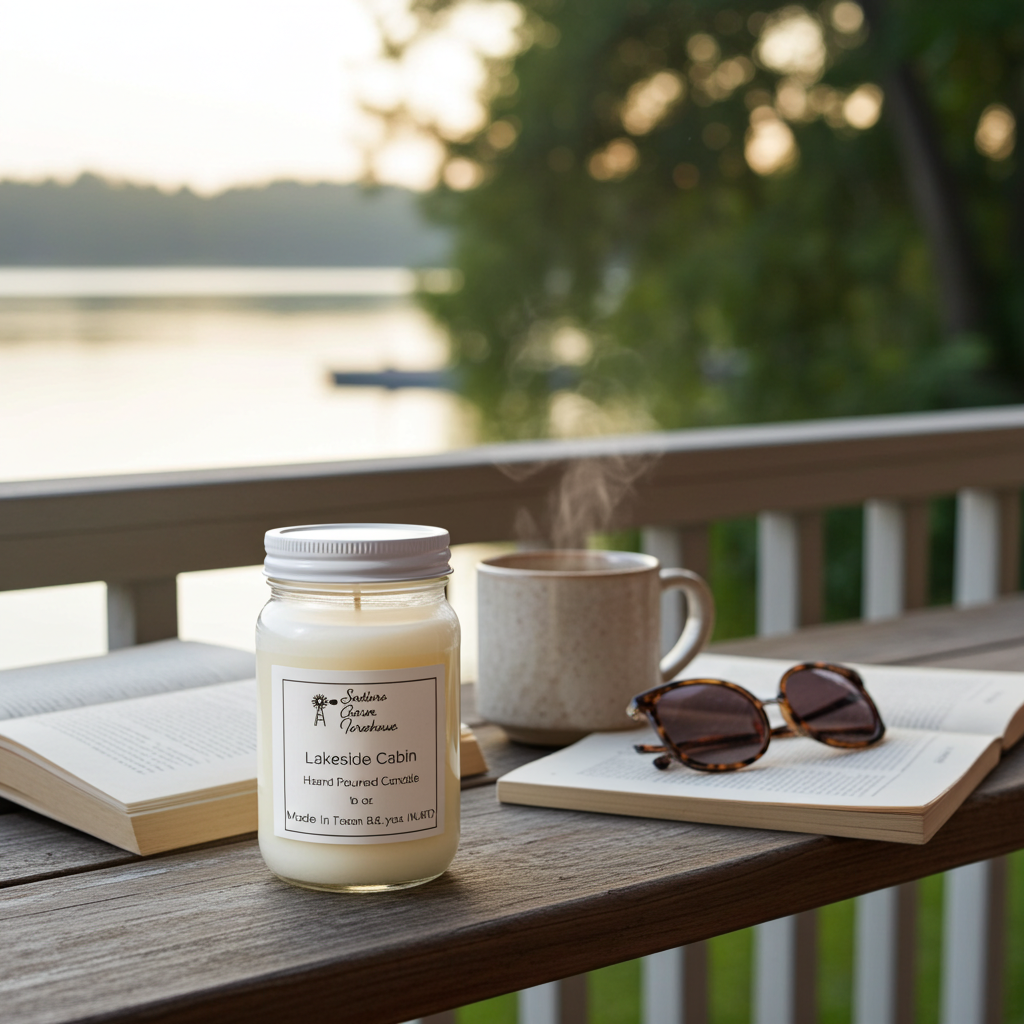 Lakeside Cabin Candle