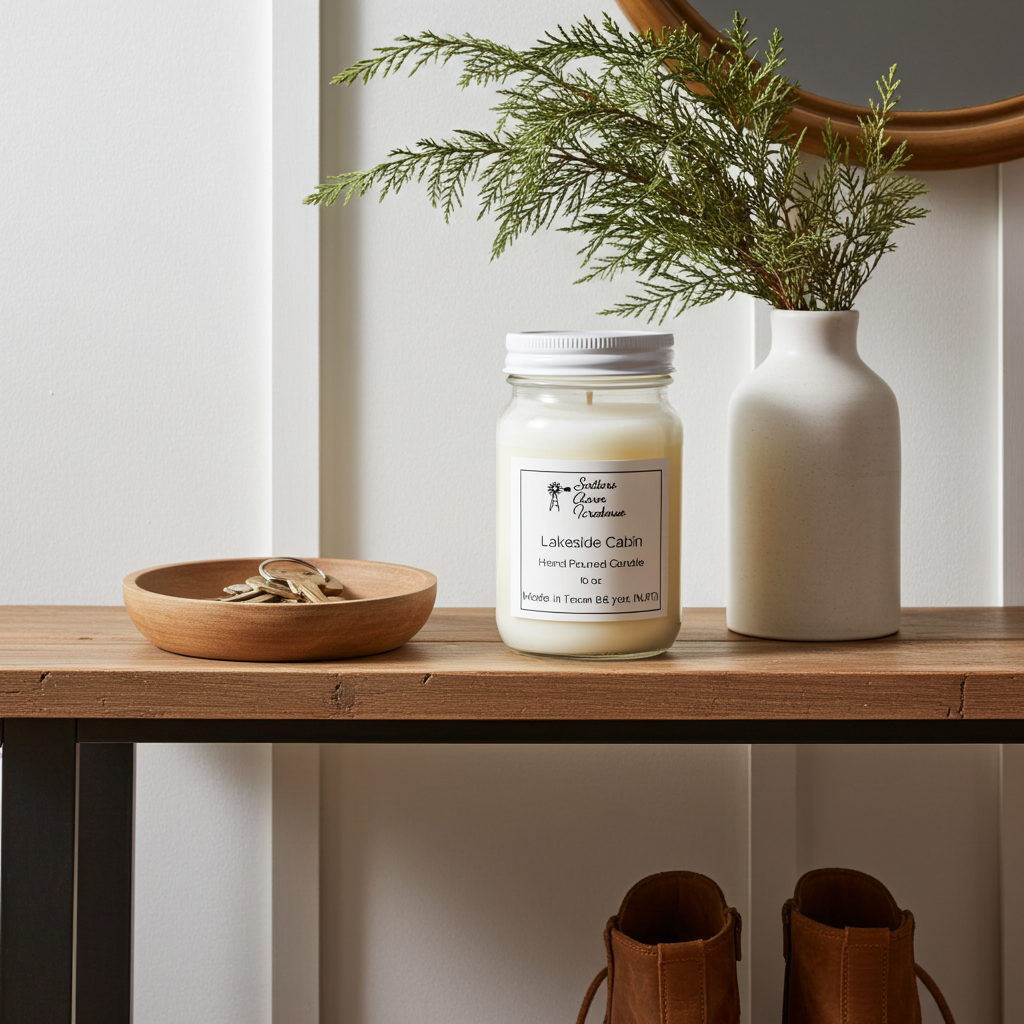 Lakeside Cabin Candle