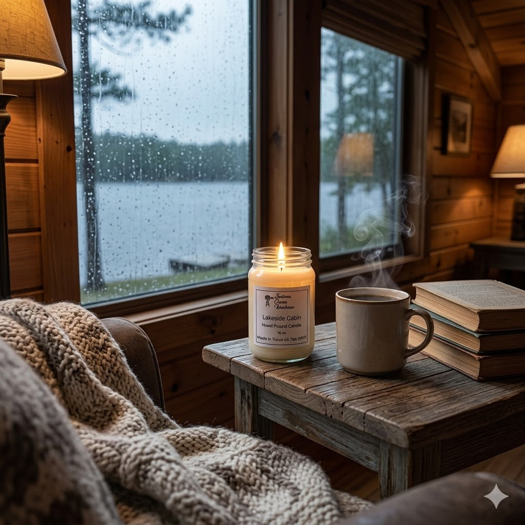 Lakeside Cabin Candle