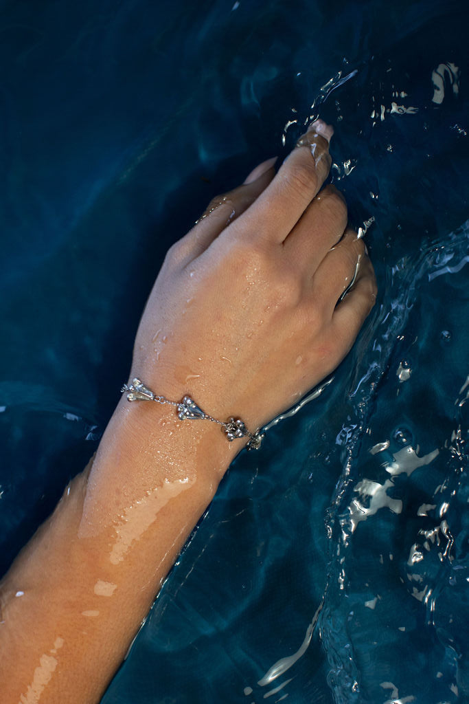 Crown Flower Bracelet