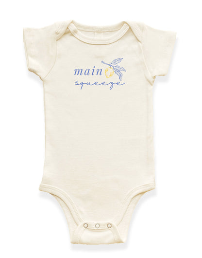 Main Squeeze Organic Cotton Baby Bodysuit
