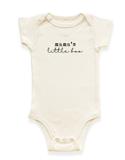 Mama's Little Boo Organic Baby Bodysuit