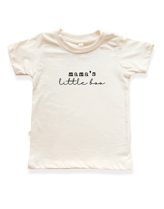 Mama's Little Boo Organic Kids T-Shirt