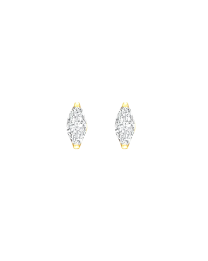 Mini Marquise CZ Ball-Back Studs