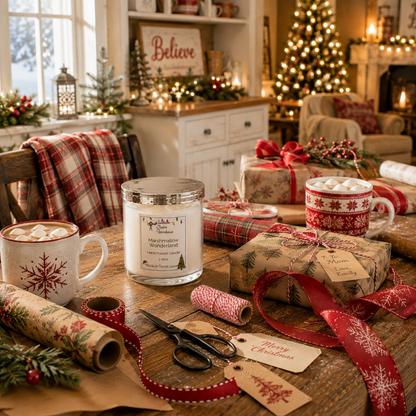 Marshmallow Wonderland Candle, 2 Wick