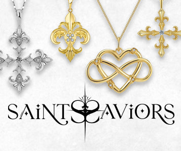Saints and Saviors* Wild at Heart Equestrian Horseshoe Necklace in Silver