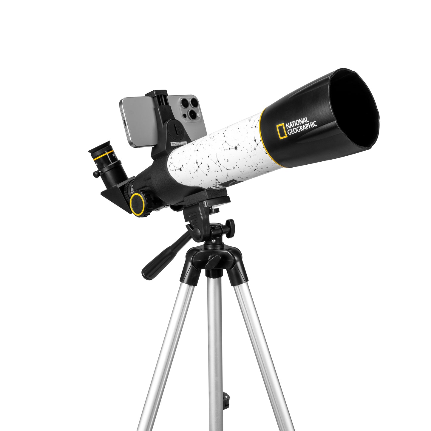 70mm Refractor Telescope with Solar Filter and App Bluetooth Adapter