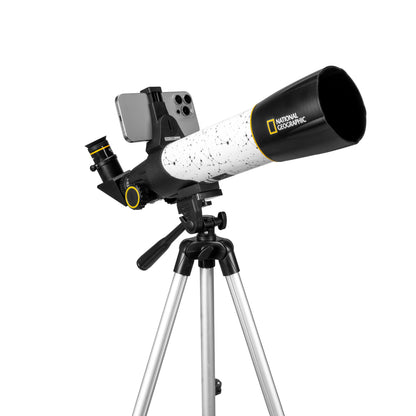 70mm Refractor Telescope with Solar Filter and App Bluetooth Adapter
