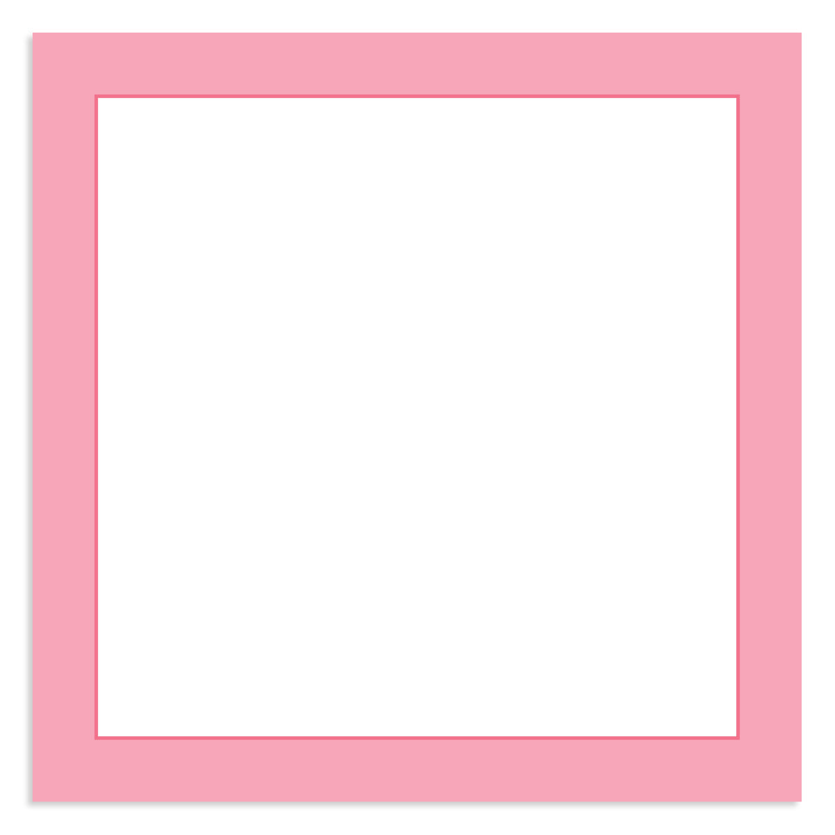 Pink Damask Notepad Block