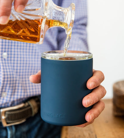Glass Lined Whiskey Low Ball