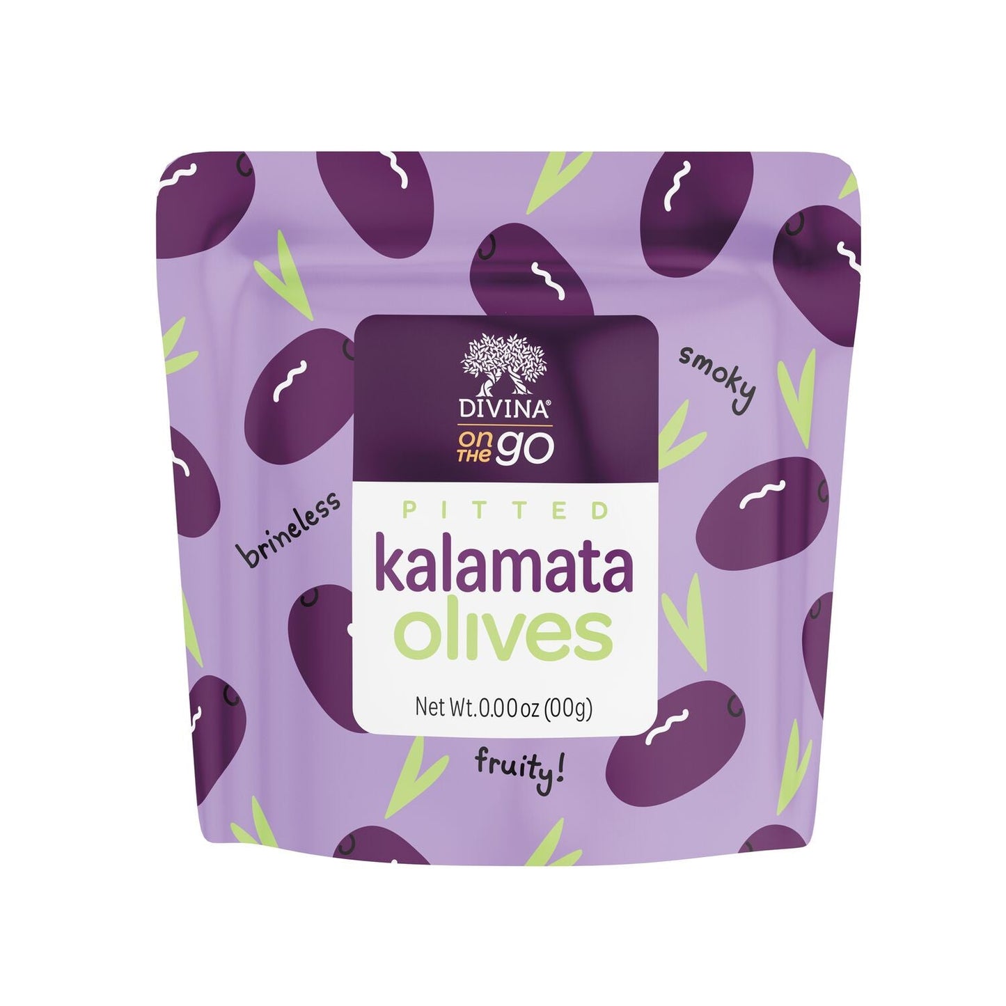 On the Go Pitted Kalamata Olives (10 Snack Packs)