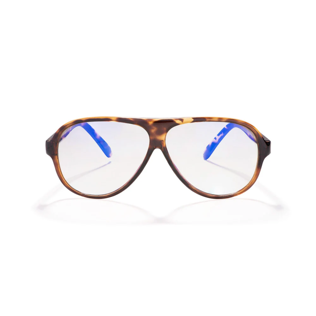 Original Aviator Tech Glasses in Demi-Tortoise