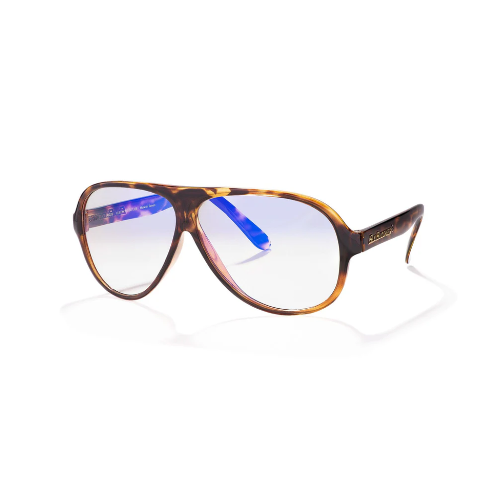 Original Aviator Tech Glasses in Demi-Tortoise