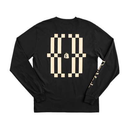 Output Long Sleeve Tee (Washed Black)