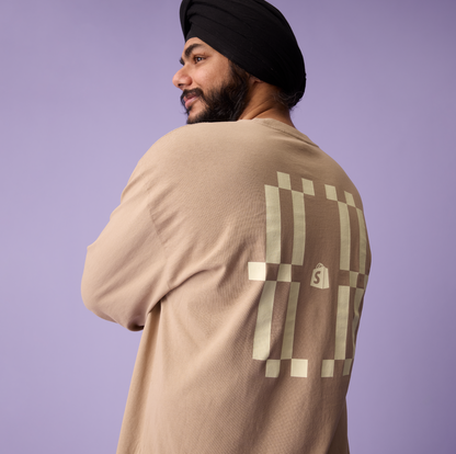 Output Long Sleeve Tee (Sand)