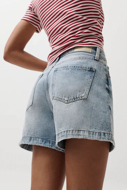 Pistola Saige High Rise A-Line Short