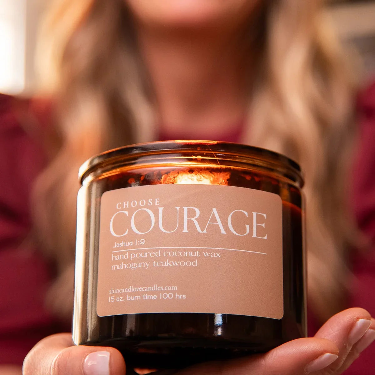 Shine & Love Candles, COURAGE