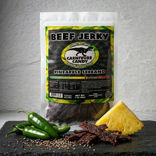 Pineapple Serrano Beef Jerky