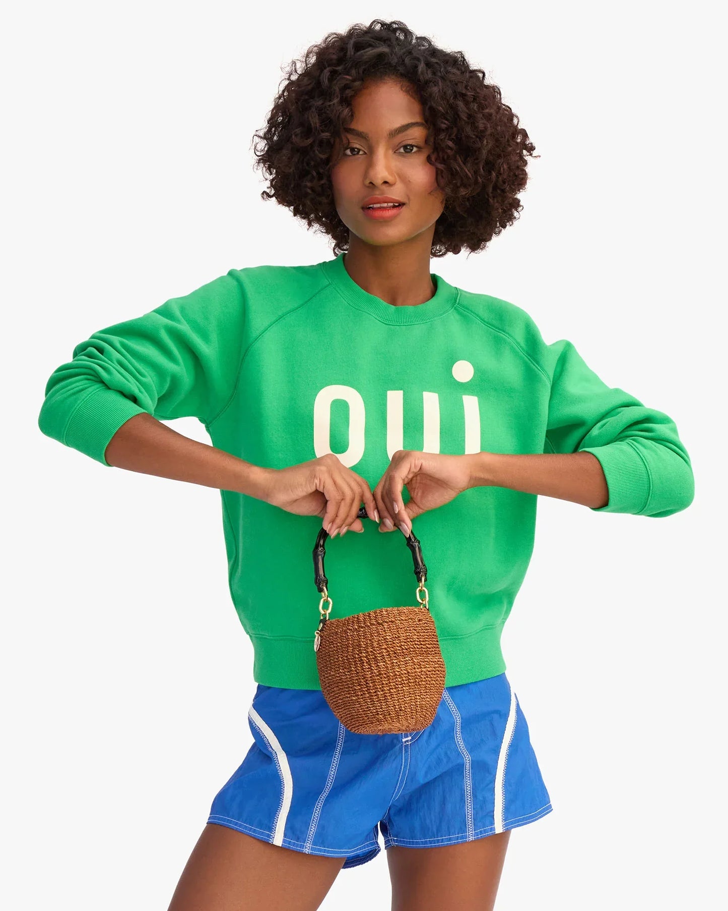Clare V Petit Pot de Miel with Bamboo Handle