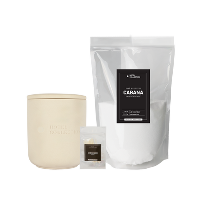 Petite Ceramic Sand Wax Set