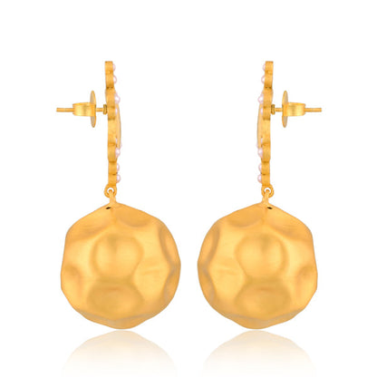 Playa del Sol Drop Earrings - Pearl