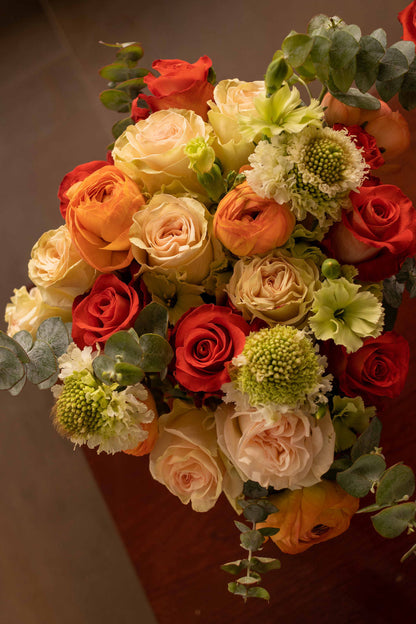 Pretty and Festive Flower Bouquet