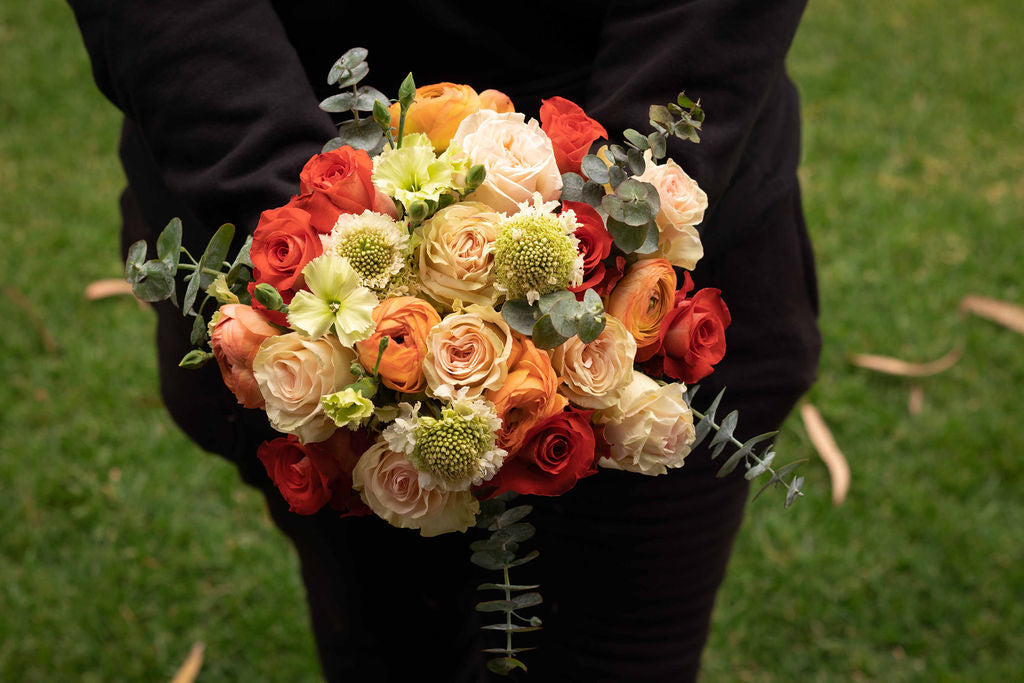 Pretty and Festive Flower Bouquet