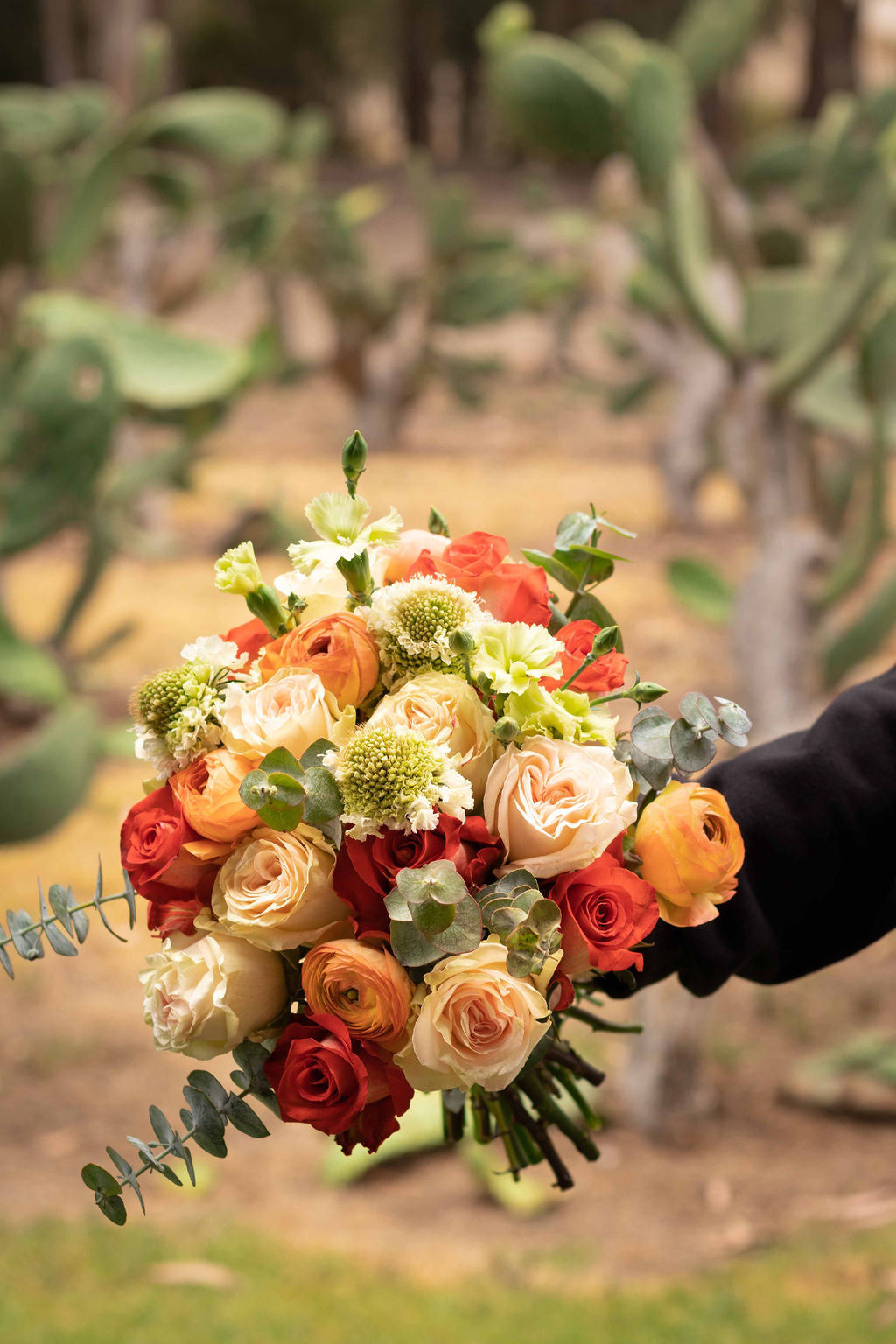 Pretty and Festive Flower Bouquet