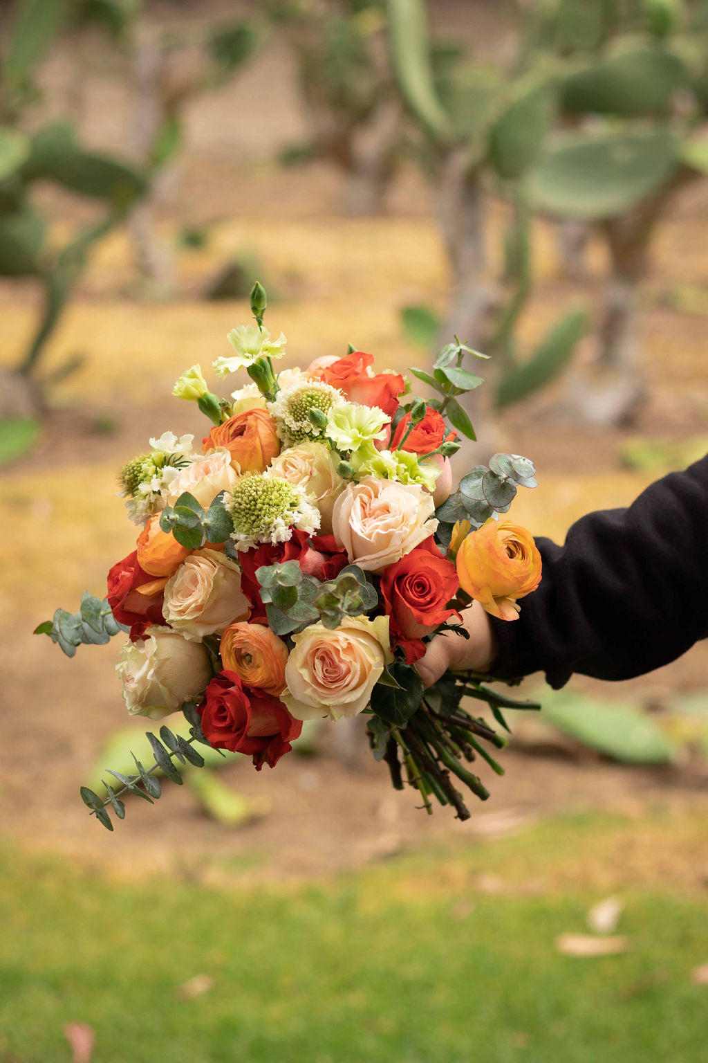 Pretty and Festive Flower Bouquet