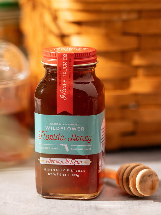 Pure Florida Wildflower Honey | Raw & Unfiltered