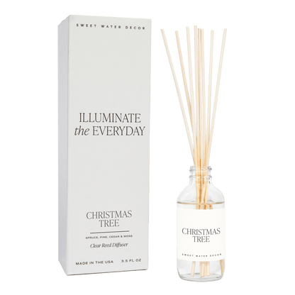 Christmas Tree Clear Reed Diffuser