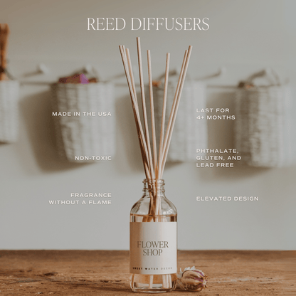 Warm and Cozy Clear Reed Diffuser
