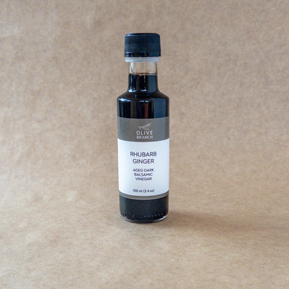 Rhubarb Ginger Aged Dark Balsamic Vinegar