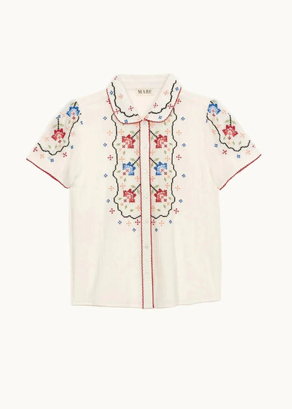 M.A.B.E Ruby Short Sleeve Top