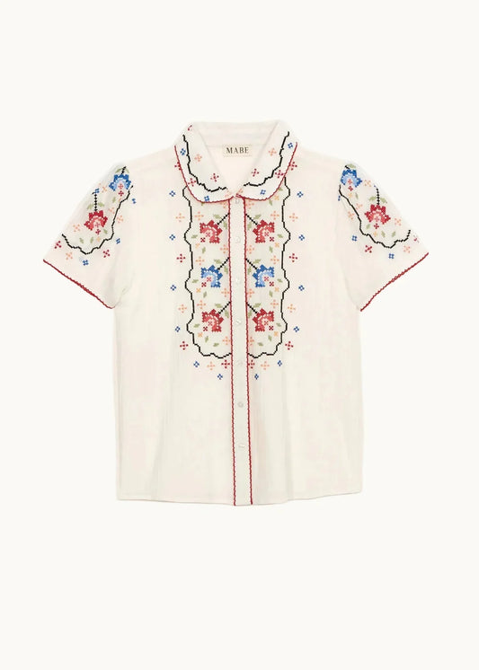 M.A.B.E Ruby Short Sleeve Top
