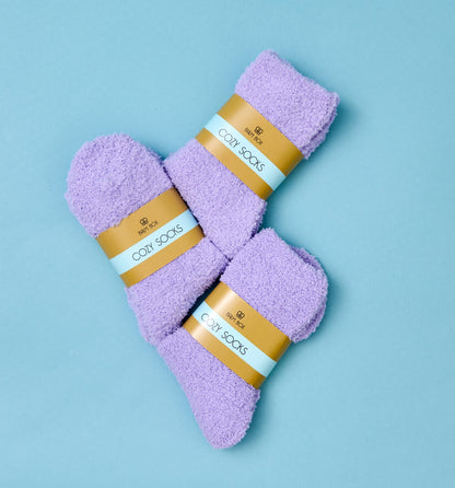 Cozy Cancer Patient Socks (3-pack)
