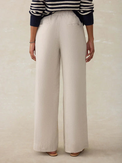Faherty Sun Strider Linen Pant