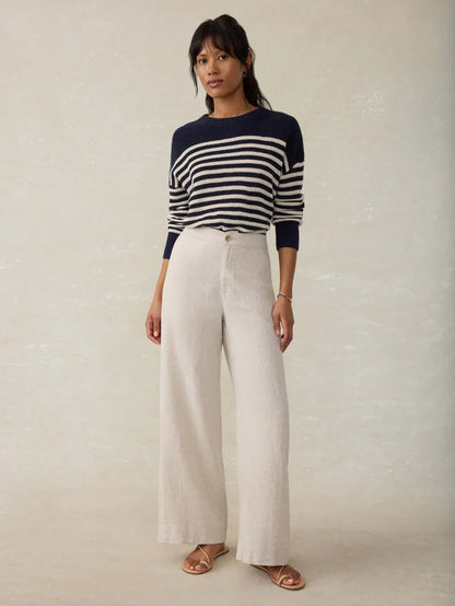Faherty Sun Strider Linen Pant