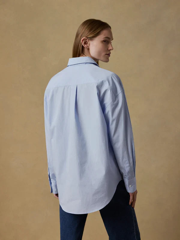 Faherty Coastal Poplin Relaxed Shirt