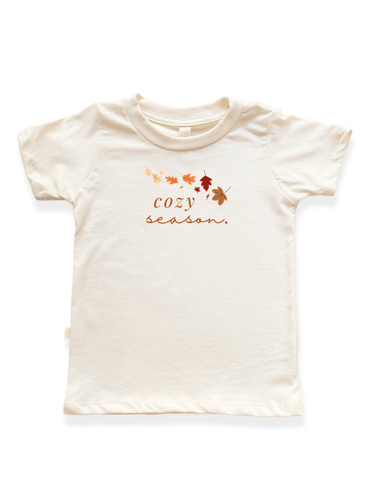 Cozy Season Organic Kids T-Shirt